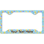 Happy Easter License Plate Frame - Style C (Personalized)