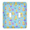 Happy Easter Light Switch Cover (2 Toggle Plate)