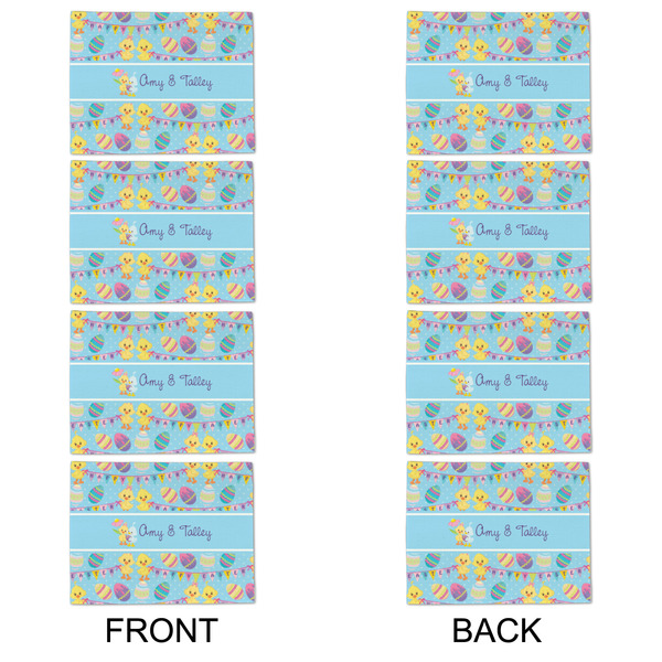 Happy Easter Linen Placemat - APPROVAL Set of 4 (double sided)