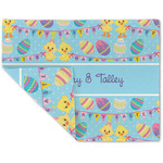 Happy Easter Double-Sided Linen Placemat - Single w/ Multiple Names