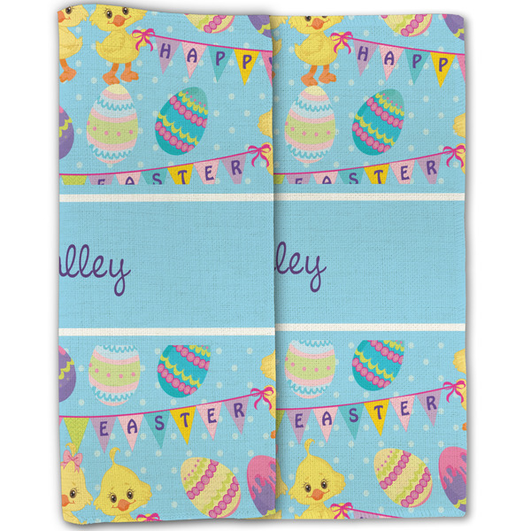 Happy Easter Linen Placemat - Folded Half (double sided)