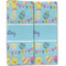 Happy Easter Linen Placemat - Folded Half (double sided)