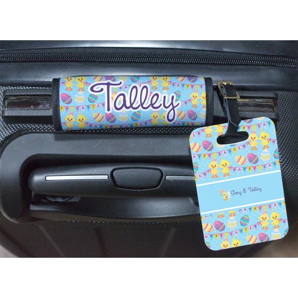 Happy Easter Luggage Wrap & Tag