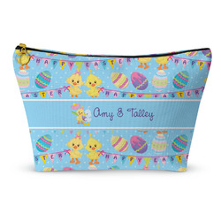 Happy Easter Makeup Bag - Large - 12.5"x7" (Personalized)