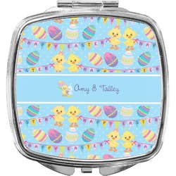 Happy Easter Compact Makeup Mirror (Personalized)