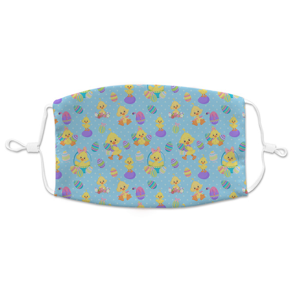 Custom Happy Easter Adult Cloth Face Mask - XLarge