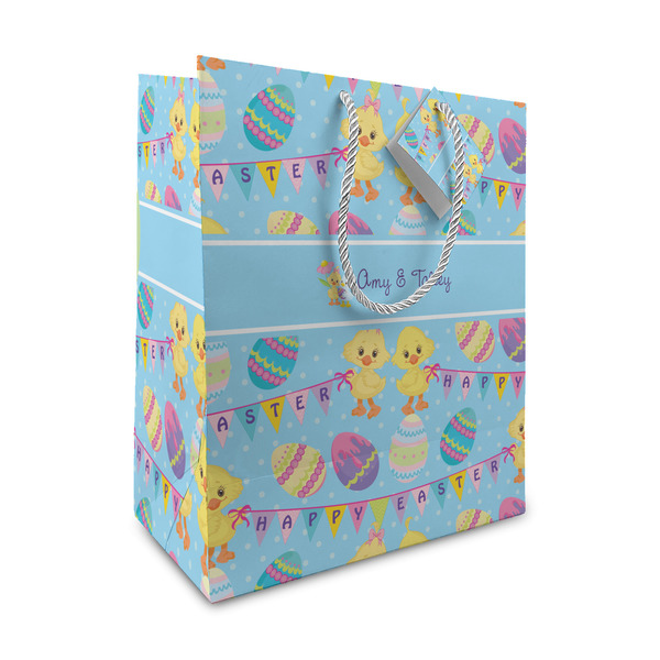 Custom Happy Easter Medium Gift Bag (Personalized)