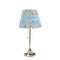 Happy Easter Poly Film Empire Lampshade - On Stand