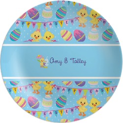 Happy Easter Melamine Plate (Personalized)