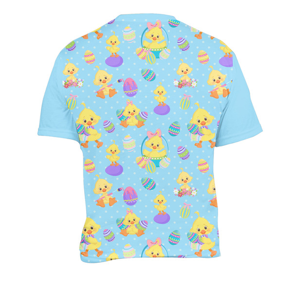 Happy Easter Men's Crew Neck T Shirt Medium - Back