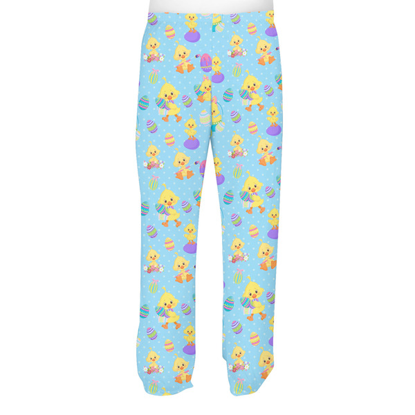 Happy Easter Men's Pjs Back - on model