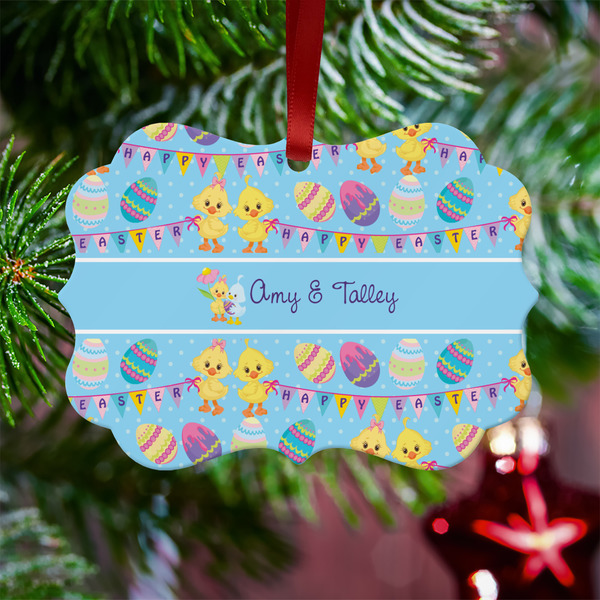 Happy Easter Metal Benilux Ornament - Lifestyle