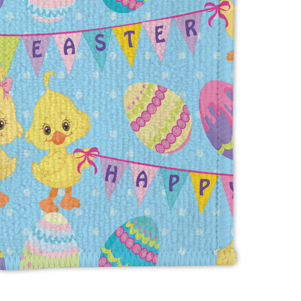 Happy Easter Microfiber Dish Rag - DETAIL