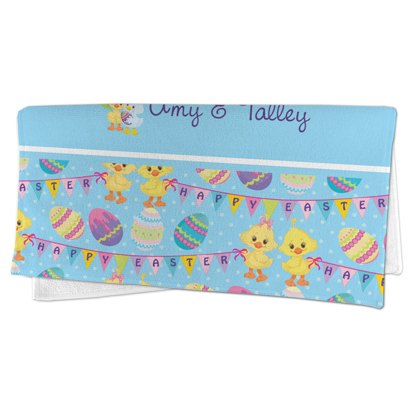 Happy Easter Microfiber Dish Rag - FOLDED (half)