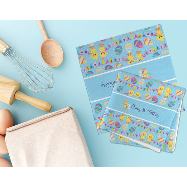 Happy Easter Microfiber Dish Rag - LIFESTYLE