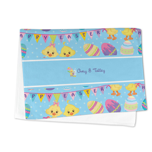 Happy Easter Microfiber Dish Towel - FOLDED HALF