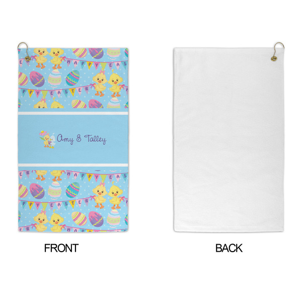 Happy Easter Microfiber Golf Towels - APPROVAL