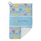 Happy Easter Microfiber Golf Towels Small - FRONT FOLDED