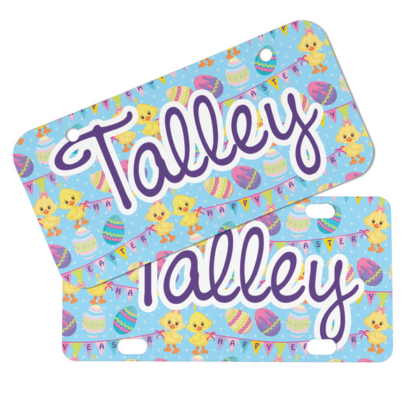 Happy Easter Mini License Plates - MAIN (4 and 2 Holes)