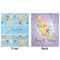Happy Easter Minky Blanket - 50"x60" - Double Sided - Front & Back
