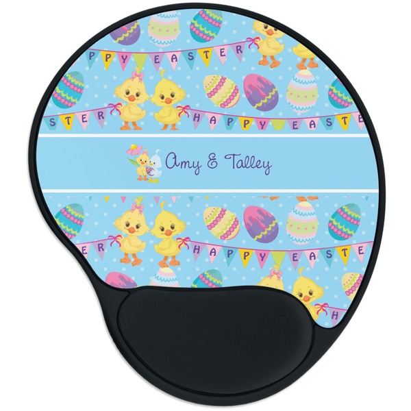 Custom Happy Easter Mouse Pad with Wrist Support