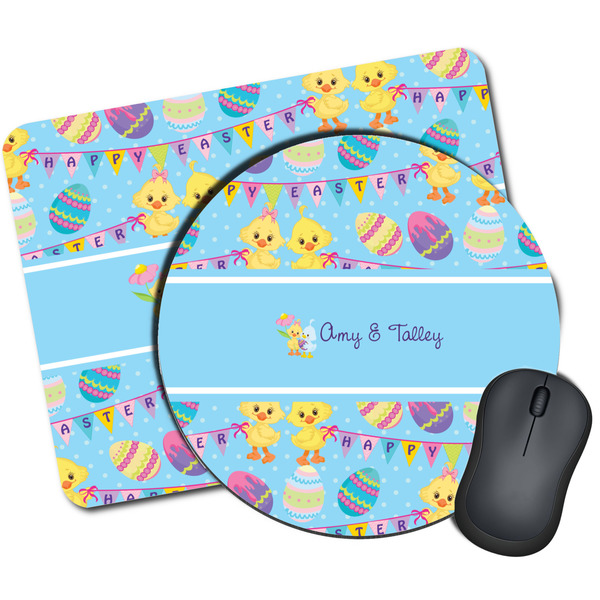 Custom Happy Easter Mouse Pad (Personalized)