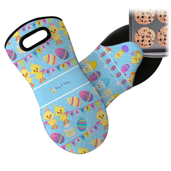 Happy Easter Neoprene Oven Mitt