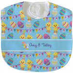 Happy Easter Velour Baby Bib w/ Multiple Names