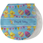 Happy Easter Burp Pad - Velour w/ Multiple Names