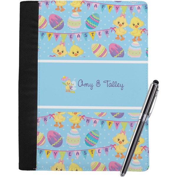 Custom Happy Easter Notebook Padfolio - Large w/ Multiple Names
