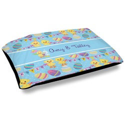Happy Easter Outdoor Dog Bed - Large (Personalized)