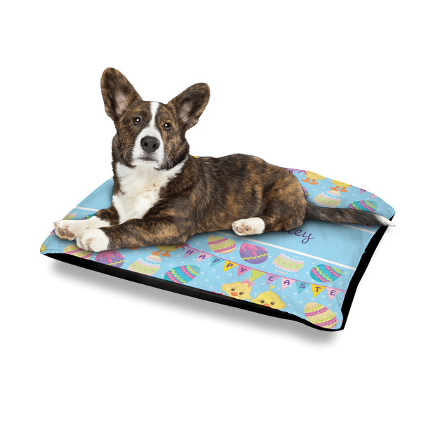 Happy Easter Outdoor Dog Beds - Medium - IN CONTEXT