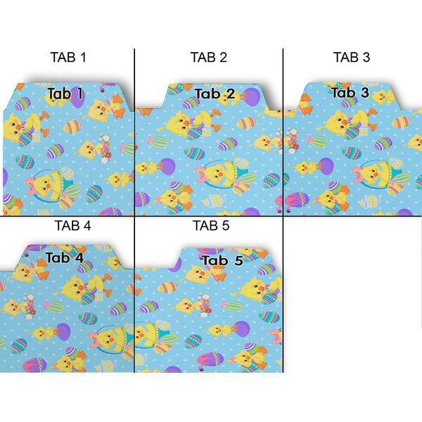 Happy Easter Page Dividers - Set of 5 - Approval