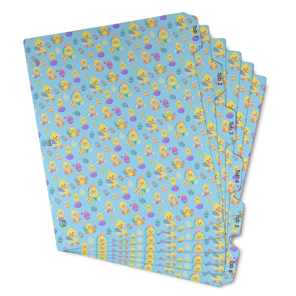 Custom Happy Easter Binder Tab Divider - Set of 6 (Personalized)