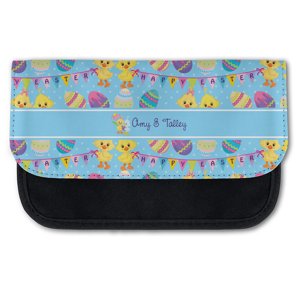 Custom Happy Easter Canvas Pencil Case w/ Multiple Names