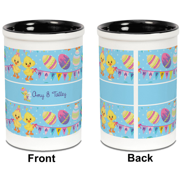 Happy Easter Pencil Holder - Black - approval