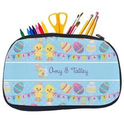Happy Easter Neoprene Pencil Case - Medium w/ Multiple Names