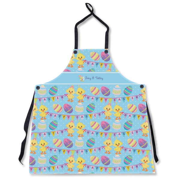 Custom Happy Easter Apron Without Pockets w/ Multiple Names