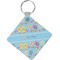 Happy Easter Personalized Diamond Key Chain