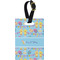 Happy Easter Plastic Luggage Tag - Rectangular w/ Multiple Names
