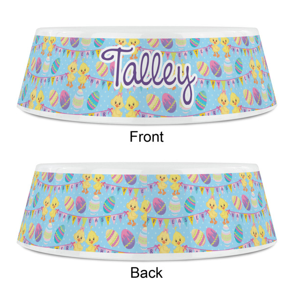 Happy Easter Plastic Pet Bowls - Small - APPROVAL