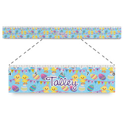 Happy Easter Plastic Ruler - 12" (Personalized)