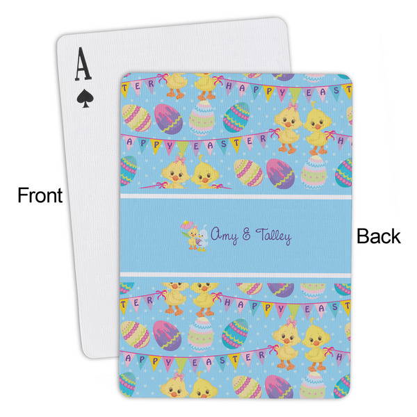 Happy Easter Playing Cards - Approval