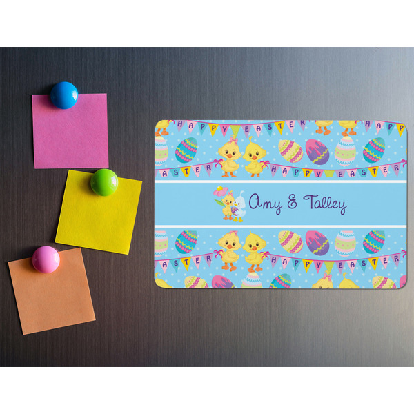 Happy Easter Rectangular Fridge Magnet - LIFESTYLE