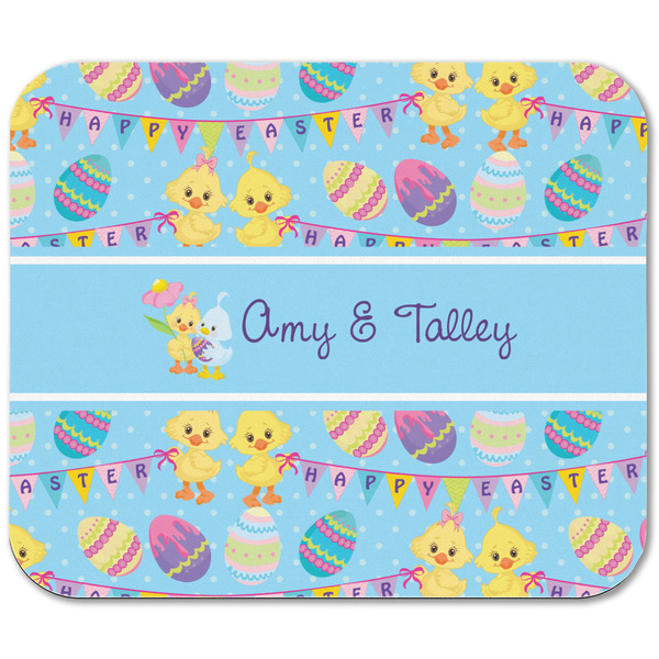 Happy Easter Rectangular Mouse Pad - APPROVAL