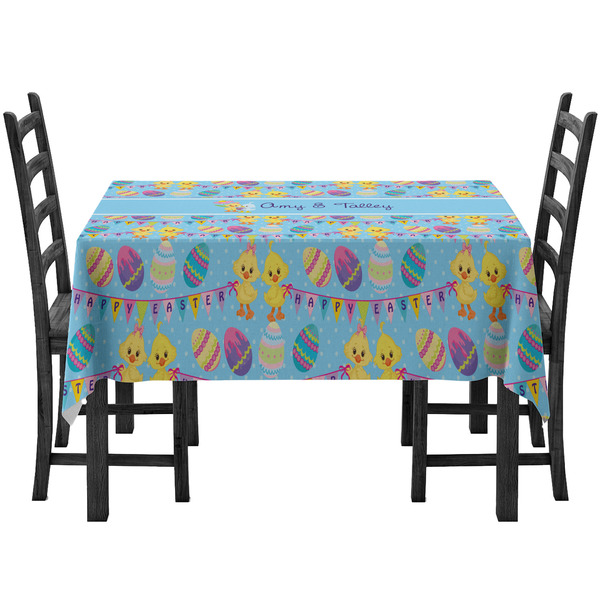 Custom Happy Easter Tablecloth (Personalized)