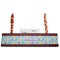 Happy Easter Red Mahogany Nameplates with Business Card Holder - Straight