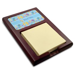 Happy Easter Red Mahogany Sticky Note Holder (Personalized)