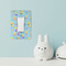 Happy Easter Rocker Light Switch Covers - Single - IN CONTEXT