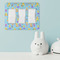 Happy Easter Rocker Light Switch Covers - Triple - IN CONTEXT